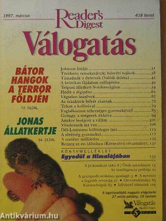 Reader's Digest Válogatás 1997. március