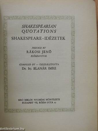 Shakespeare-idézetek