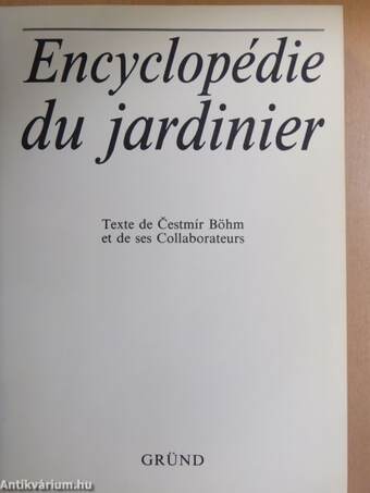 Encyclopédie du jardinier