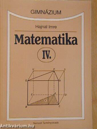 Matematika IV.