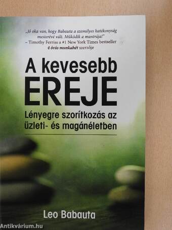 A kevesebb ereje