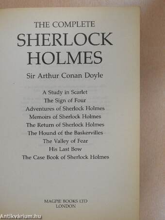 The Complete Sherlock Holmes