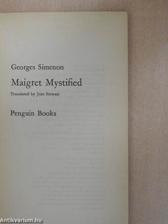 Maigret Mystified