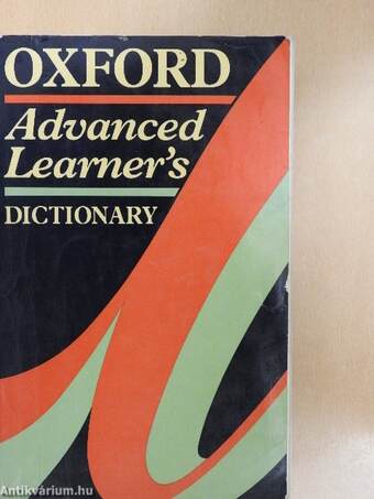 Oxford Advanced Learner's Dictionary of Current English