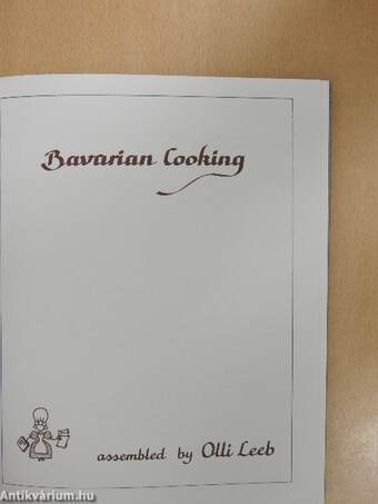 Bavarian Cooking