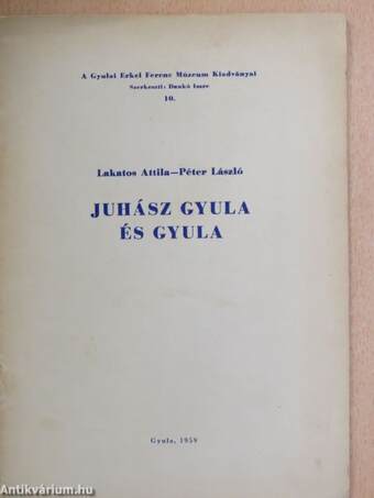 Juhász Gyula és Gyula