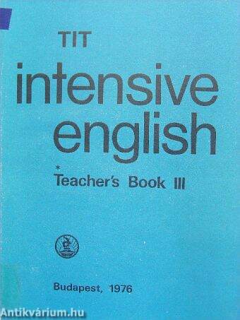 TIT intensive English - Teacher's Book III.