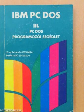 IBM PC DOS III.