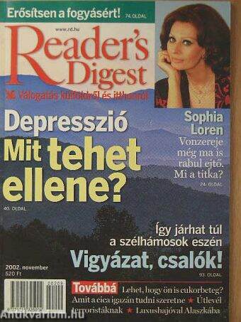 Reader's Digest 2002. november