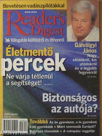 Reader's Digest 2003. április