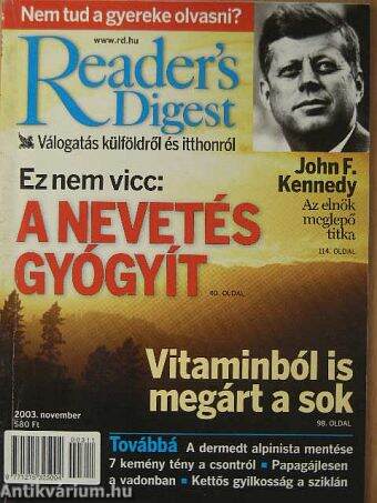 Reader's Digest 2003. november