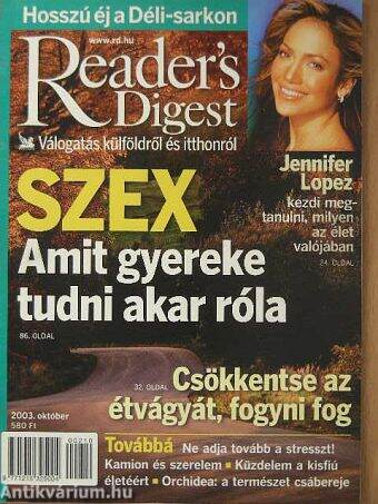 Reader's Digest 2003. október