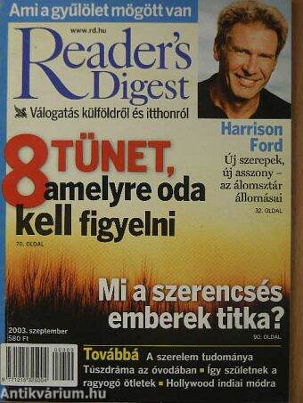 Reader's Digest 2003. szeptember