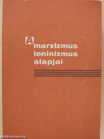 A marxizmus-leninizmus alapjai