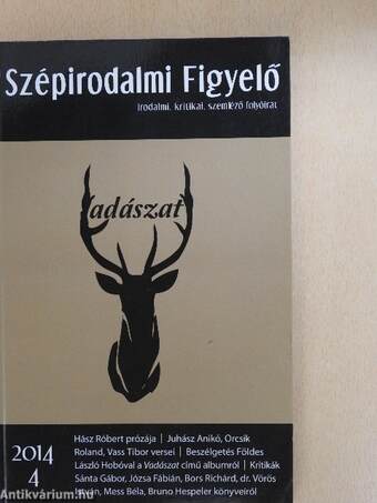 Szépirodalmi Figyelő 2014/4.
