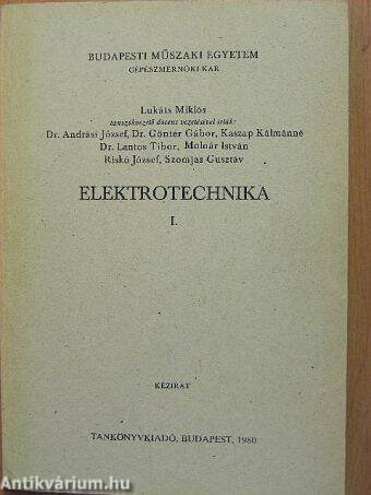 Elektrotechnika I.