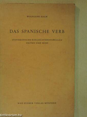 Das spanische Verb