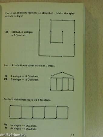 Streichholzspielereien