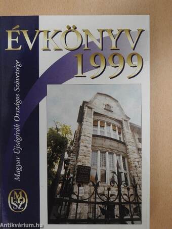 Magyar Újságírók Országos Szövetsége évkönyv 1999