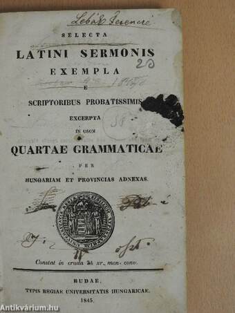 Selecta latini sermonis exempla
