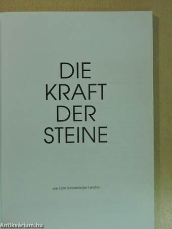 Die Kraft der Steine