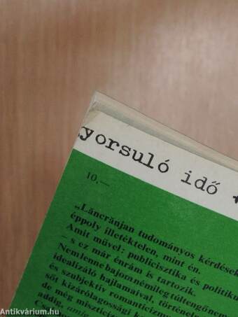 "20 kötet a Gyorsuló idő sorozatból (nem teljes sorozat)"