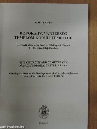 Doboka-IV. vártérség templom körüli temetője