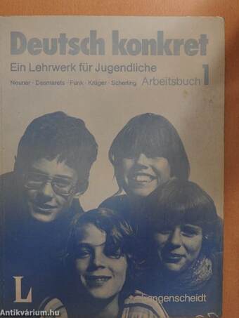 Deutsch konkret - Arbeitsbuch 1.
