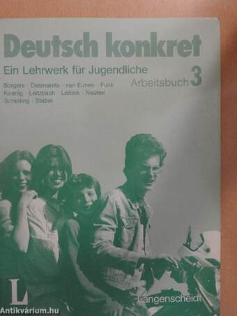 Deutsch konkret - Arbeitsbuch 3.