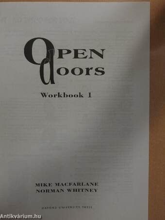 Open Doors 1. - Workbook