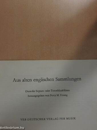 Aus alten englischen Sammlungen/From old English Collections