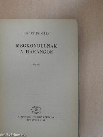 Megkondulnak a harangok