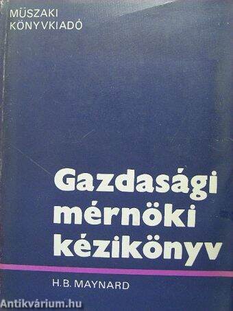 Gazdasági mérnöki kézikönyv