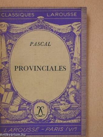 Les Provinciales