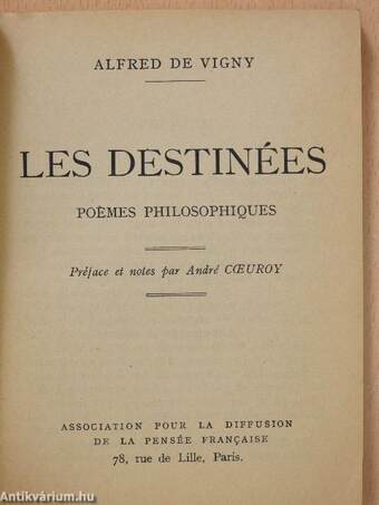 Les destinées