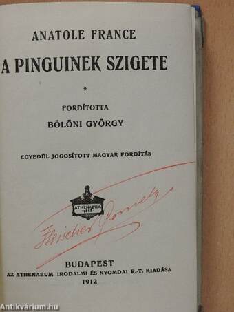 A pinguinek szigete