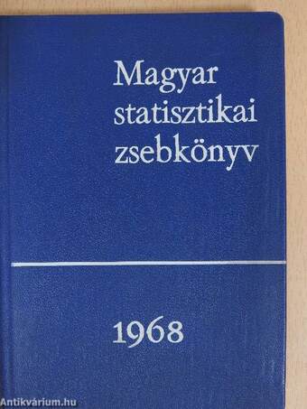 Magyar statisztikai zsebkönyv 1968.