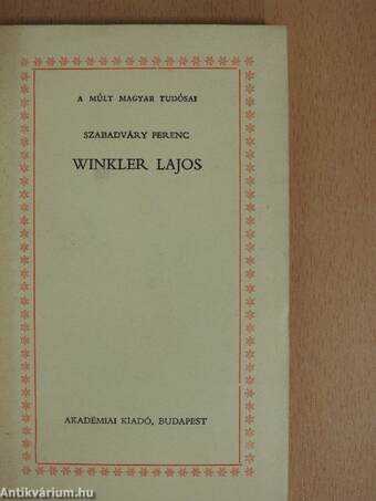 Winkler Lajos