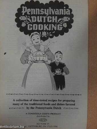 Pennsylvania Dutch Cooking