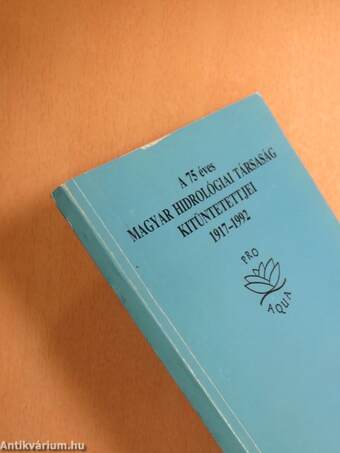 A 75 éves Magyar Hidrológiai Társaság kitüntetettjei