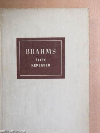 Johannes Brahms élete képekben