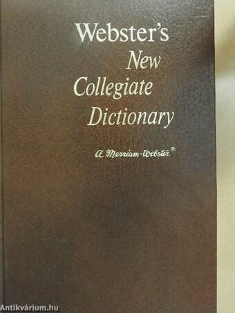 Webster's New Collegiate Dictionary