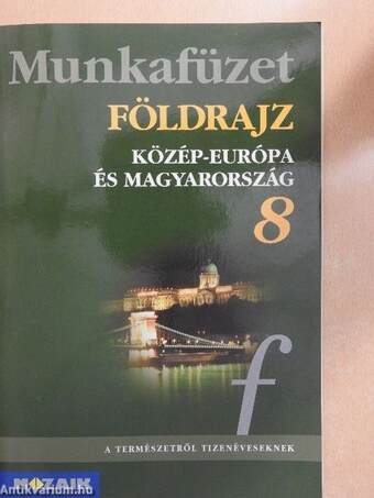 Földrajz munkafüzet 8.