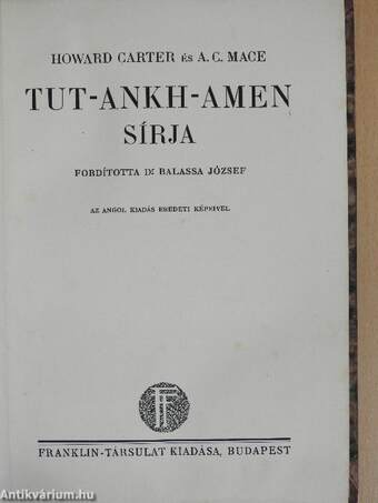 Tut-ankh-Amen sírja