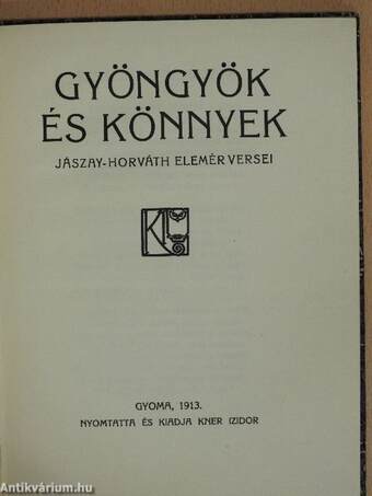 Gyöngyök és könnyek