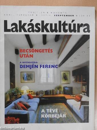 Lakáskultúra 1997. szeptember