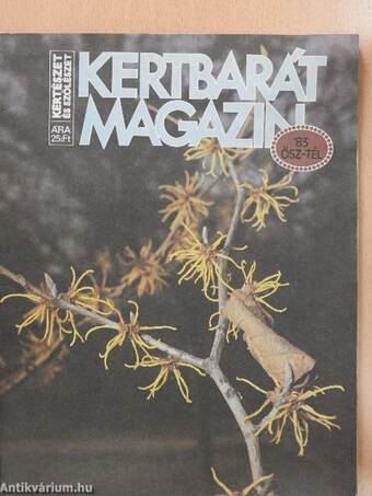 Kertbarát Magazin 1983. ősz-tél