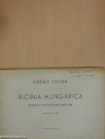 Bicinia Hungarica II.