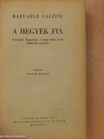 A hegyek fia