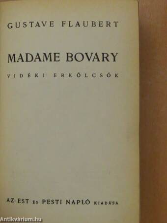 Madame Bovary